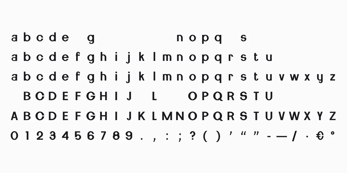 My own letters, on their own page: the alphabet as it grew, line by line, to every small letter, every capital, the figures and the marks, in black on pale paper